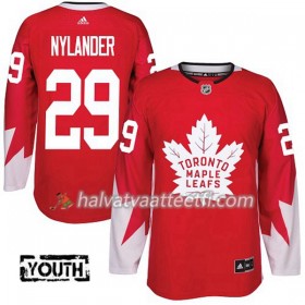 Lasten NHL Toronto Maple Leafs Pelipaita William Nylander 29 Adidas 2017-2018 Rot Alternate Authentic